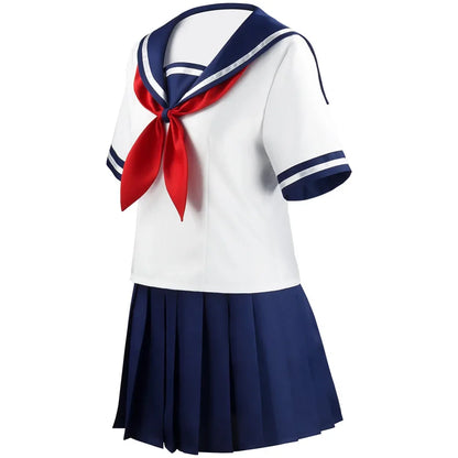 Ayano Aishi Cosplay Costume - Yandere Simulator Japanese JK Sailor School Uniform Outfit Set