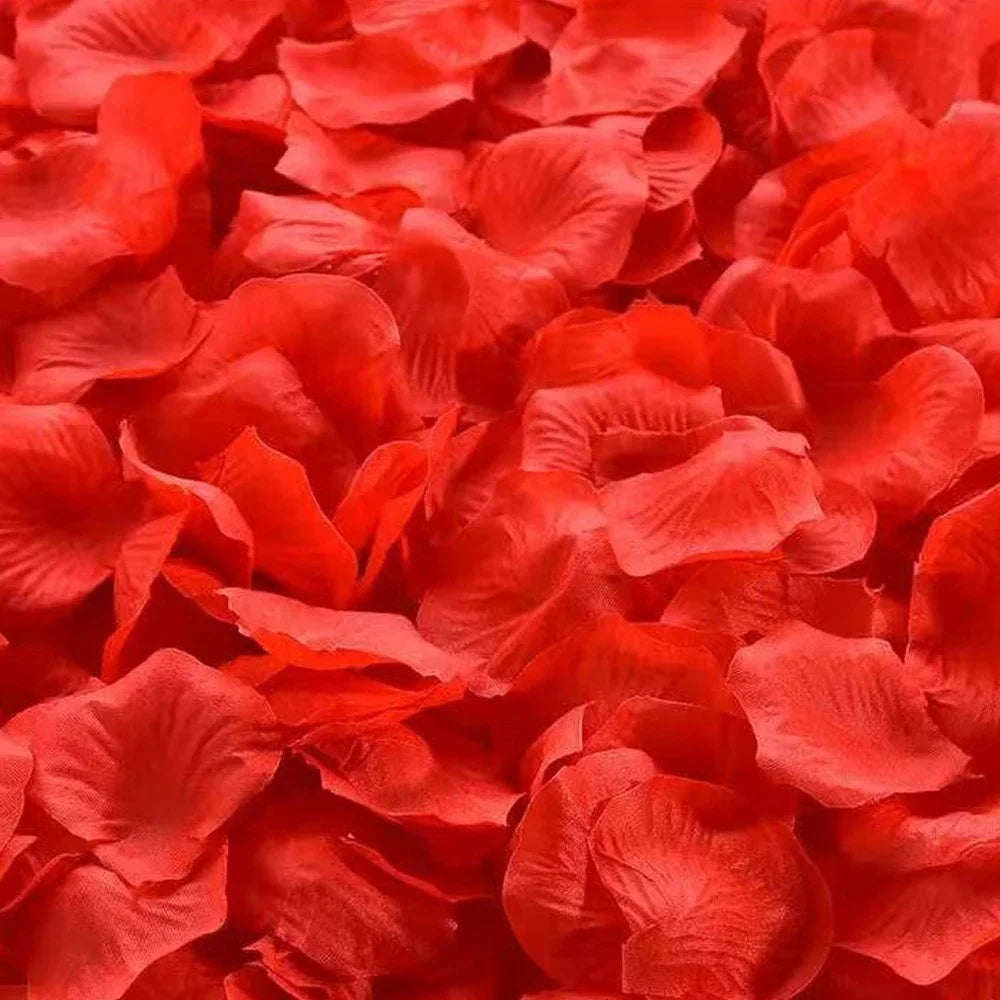 100-10000Pcs Colorful Artificial Rose Petals