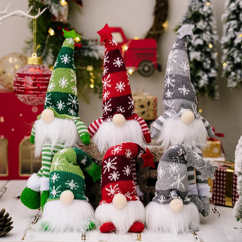 20/30cm LED Faceless Elf/Gnome with Lights Christmas Decoration