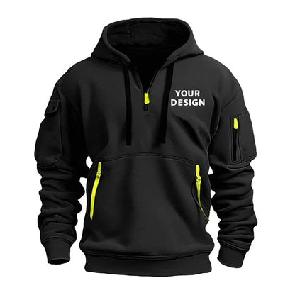 Men’s Casual Sleeveless Hooded Sweatshirt – Athletic Vest Pullover