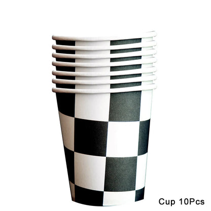 Racing Birthday Decorations Tableclothb