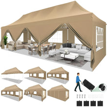 10x30 Pop Up Canopy with 8 Sidewalls