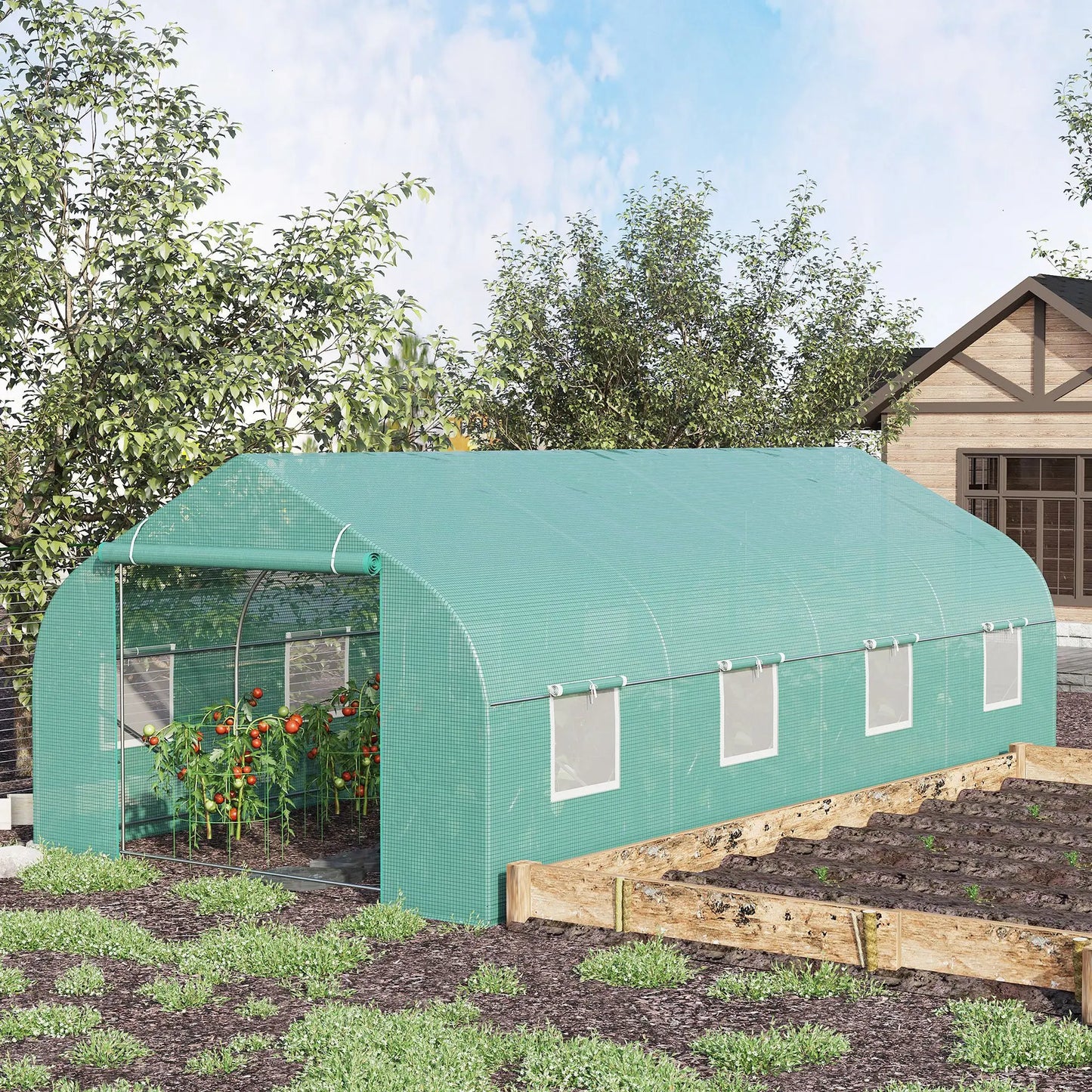 20' X 10' X 7' Greenhouse Large Walk-In