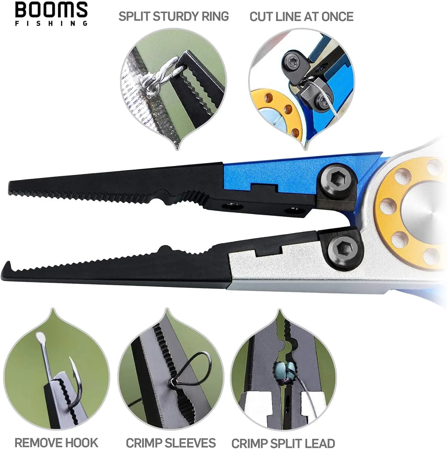 Fishing Pliers Multitool Hook Remover