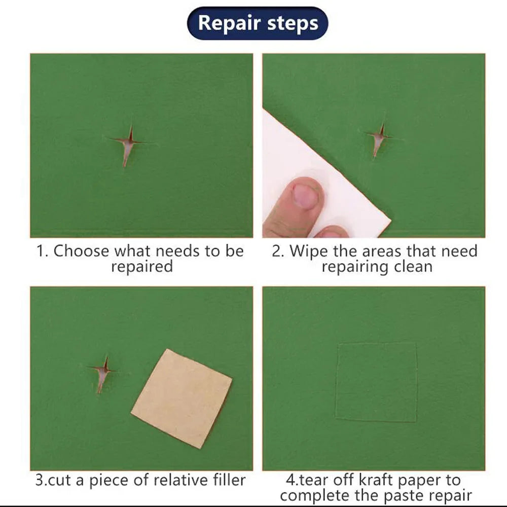 Self-Adhesive Leather Repair Tape Roll