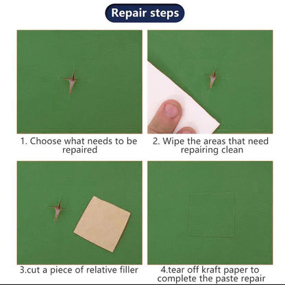 Self-Adhesive Leather Repair Tape Roll
