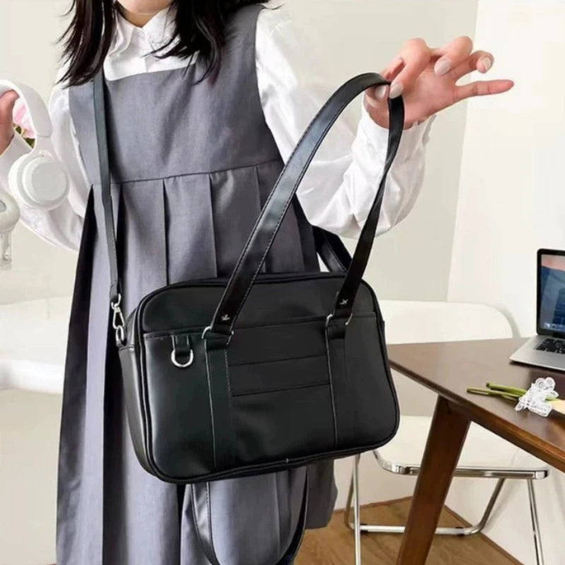 Japanese JK Style Waterproof Shoulder Bag & Crossbody Tote