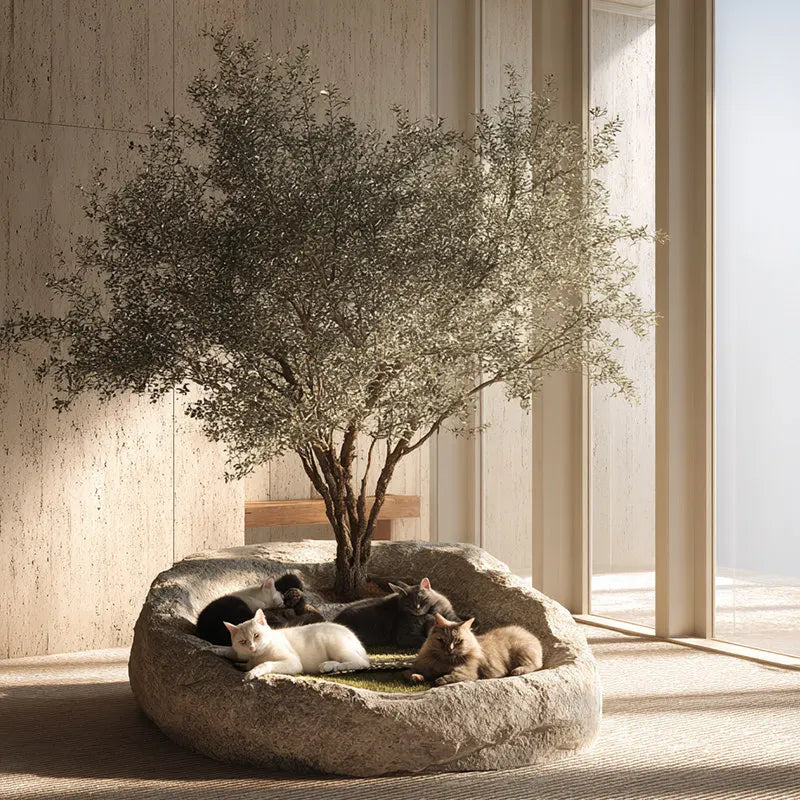 Large Luxury Modular Wooden Cat Villa & Climbing Tree