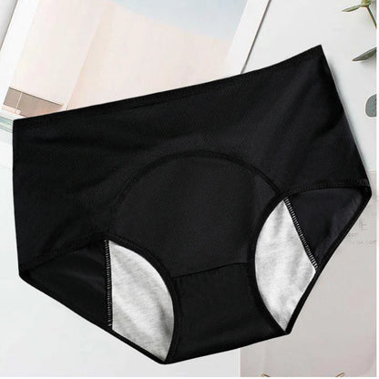 Women's Plus Size Period Underwear, Leak-Proof Menstrual & Postpartum Briefs (2, 3, or 5 Pack)