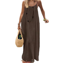 Loose Backless Summer Dress