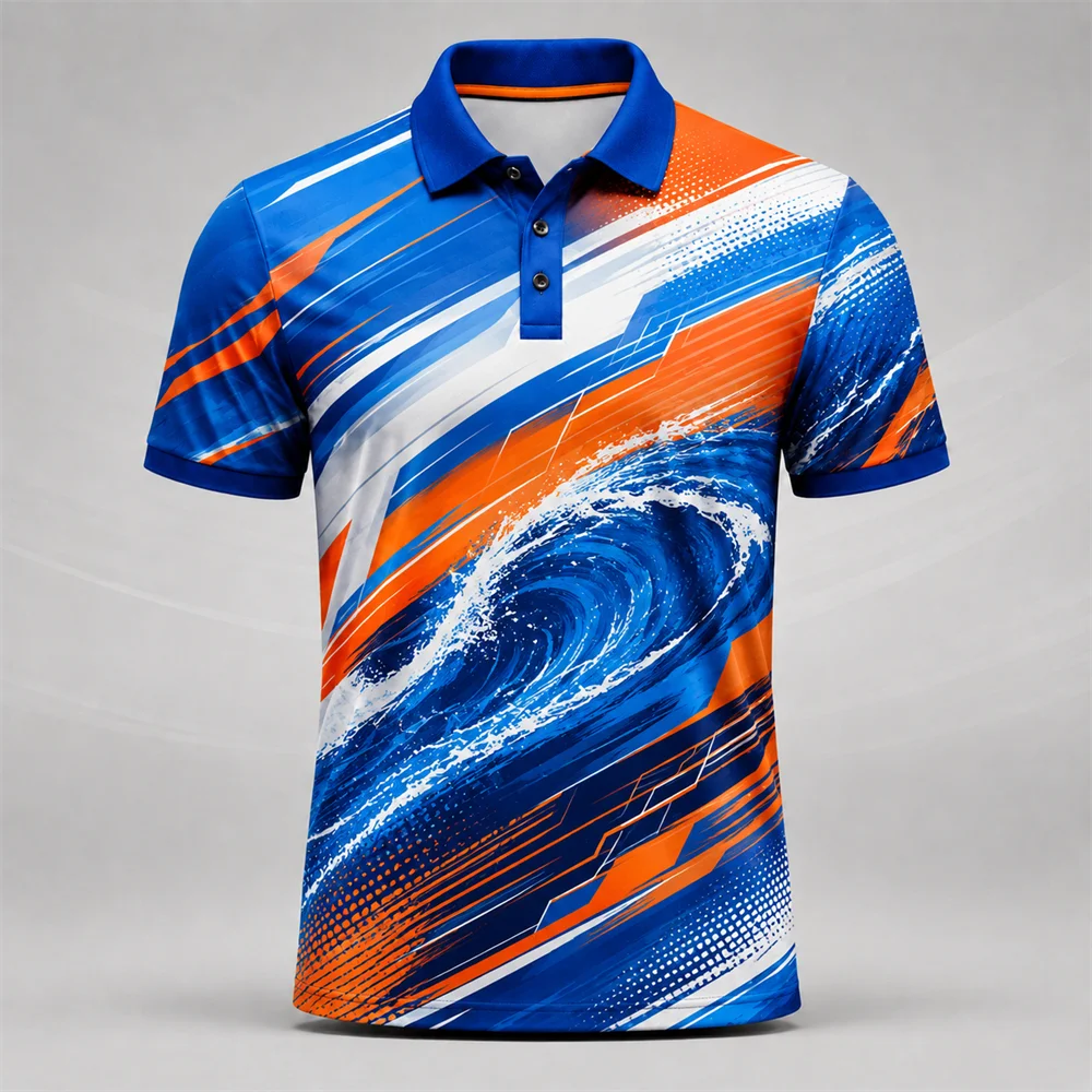 Smash Athletic Graphic Performance Polo Shirt
