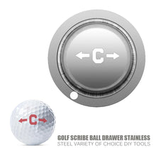 Stainless Steel Golf Ball Line Marker Stencil