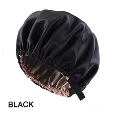 Satin Solid Color Sleeping Cap