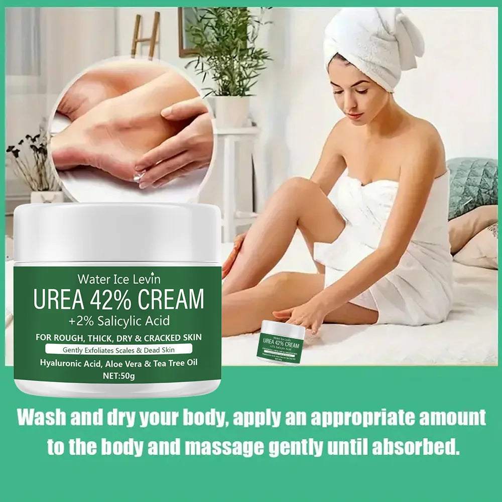 42% Urea Cream + 2% Salicylic acid Foot and hand Moisturizer
