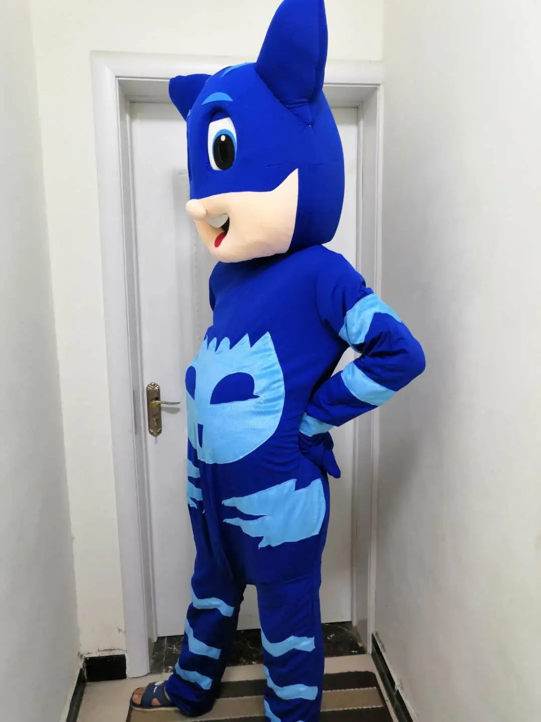 Adult Cartoon Dog Mascot Costume – Full Body Party Outfit