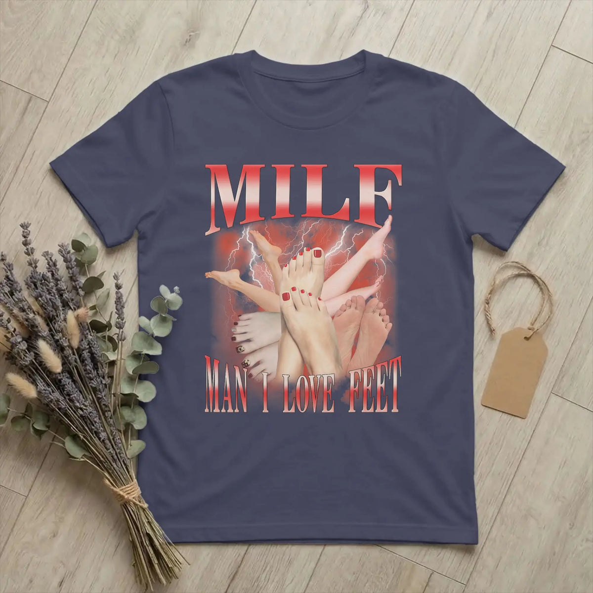 Men's Casual Graphic Crewneck T-Shirt