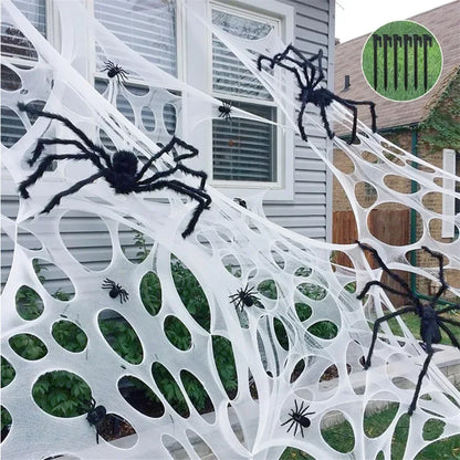 Giant Stretchy Spider Web