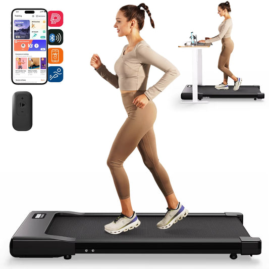 Walking Pad Under Desk Treadmill with Remote Control LED Display