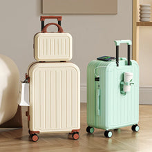Small Cup Holder Trolley Suitcase