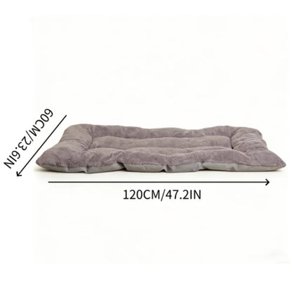 Plush Dog Bed Sofa & Thickened Pet Crate Mat