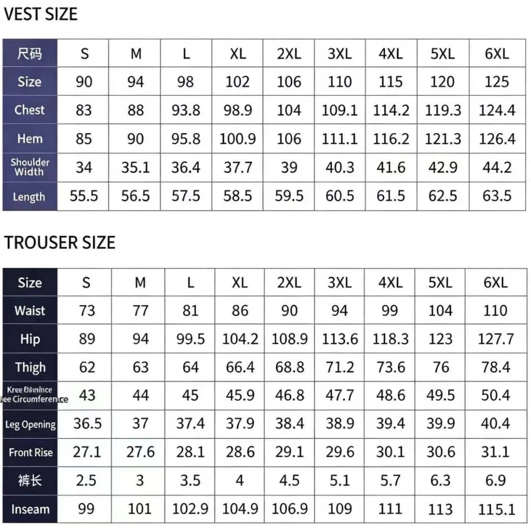 Men's Single-Breasted 3-Piece Formal Business Suit Set (Jacket, Vest & Pants)