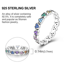 925 Sterling Silver Infinite Love Cubic Zircon Ring