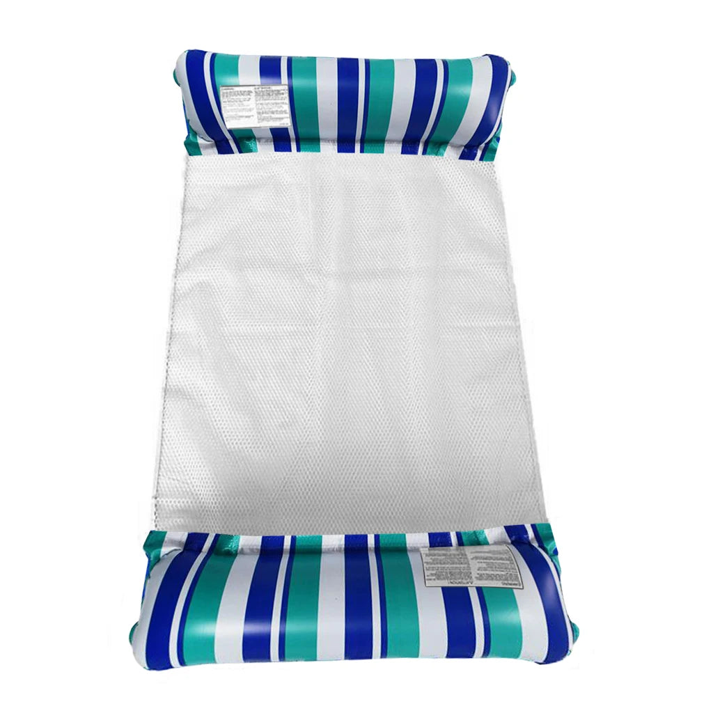 Inflatable Water Hammock Lounge Chair for Pool & Beach