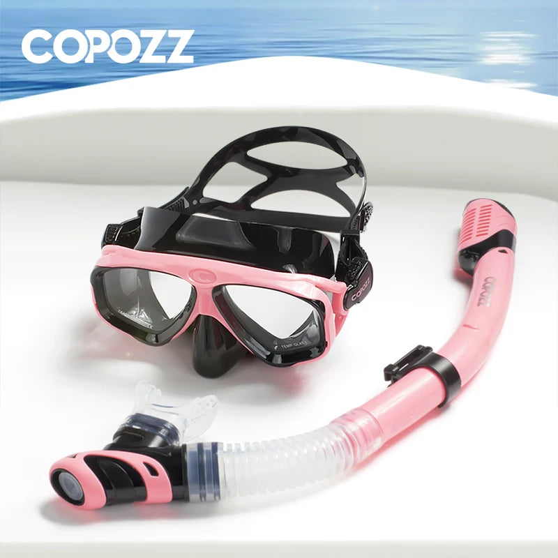 COPOZZ No Fogging Snorkeling Mask