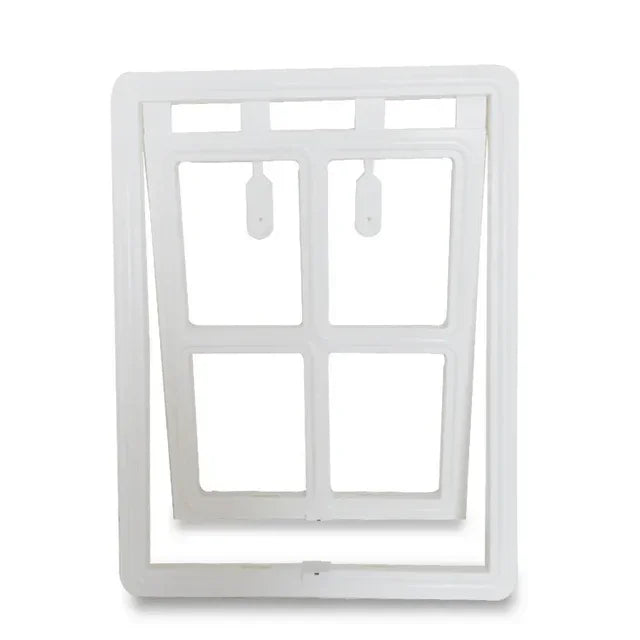 Lockable Plastic Pet Screen Door