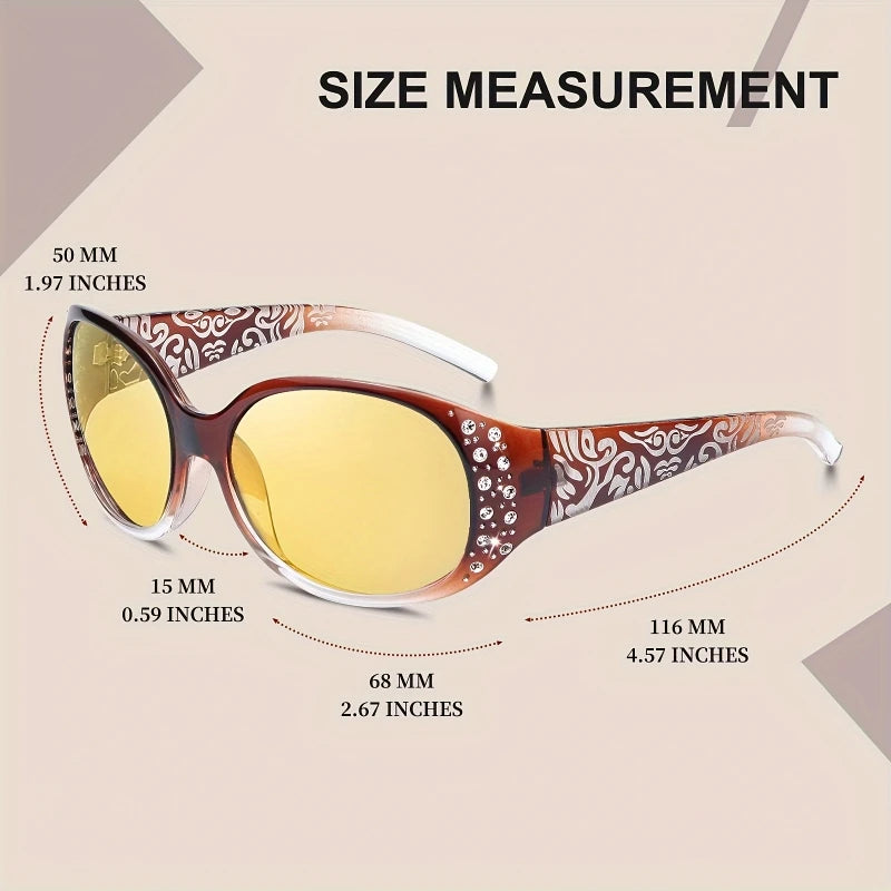 Night Vision Anti Glare Driving Glasses