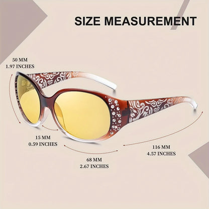 Night Vision Anti Glare Driving Glasses