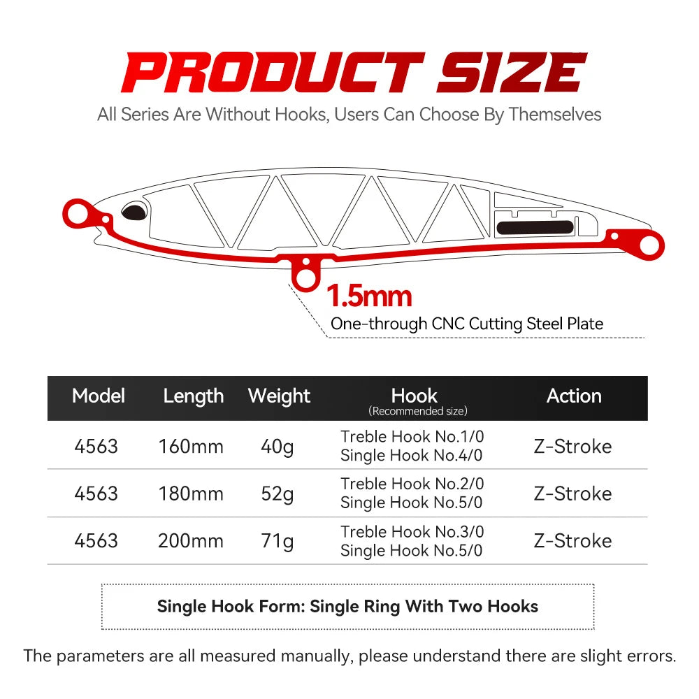 YOOFISH GT Floating Pencil Fishing Lures
