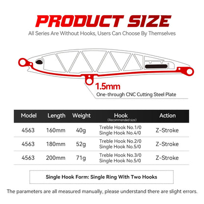 YOOFISH GT Floating Pencil Fishing Lures