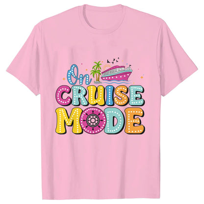 Unisex Cruise Vacation Graphic T-Shirt – Short Sleeve Travel Tee