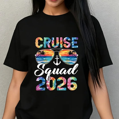 Unisex Classic Cruise 100% Cotton T-Shirt – Vacation & Sailing Short Sleeve Tee