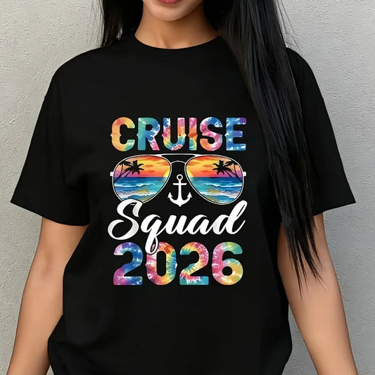 Unisex Classic Cruise 100% Cotton T-Shirt – Vacation & Sailing Short Sleeve Tee