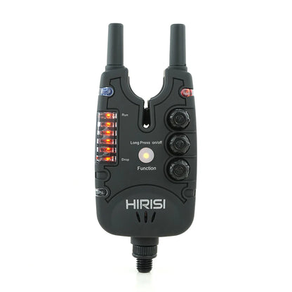 Hirisi Fish Bite Alarm with Adjustable Volume, Tone, Sensitivity & LED Indicator