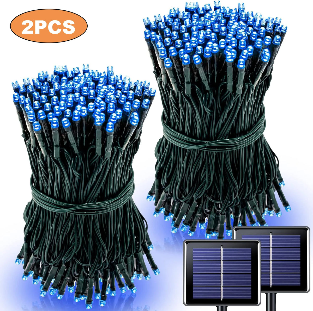 Outdoor Solar String Lights (100 LED / 8 Lighting Modes)