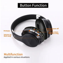 Foldable Bluetooth Earmuffs Headset with FM Radio