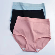 3pcs Cotton High Waist Briefs