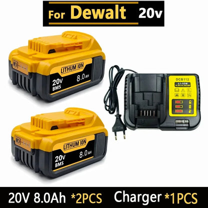 20V MAX Lithium-Ion Replacement Battery for DeWALT Power Tools