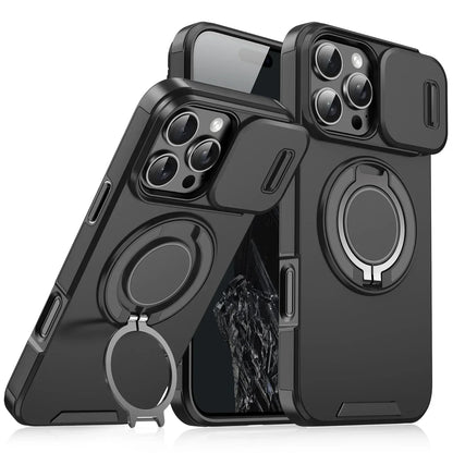 Heavy-Duty Magnetic Bracket Case For iPhone