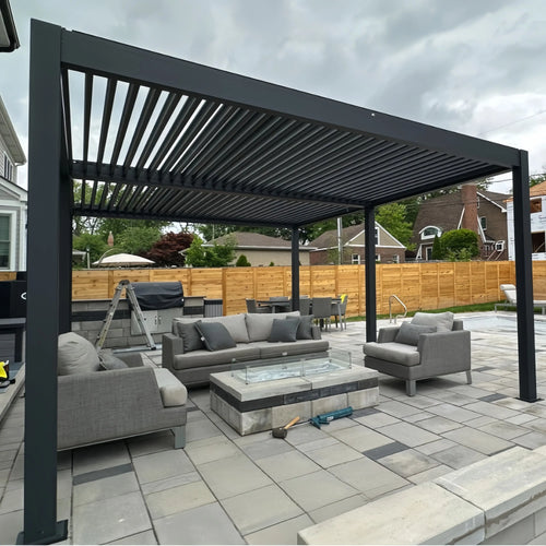 4m X 4m Terrace Garden Gazebo