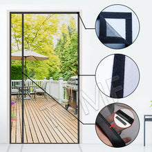 Magnetic Side Open Door Screen Mosquito Net