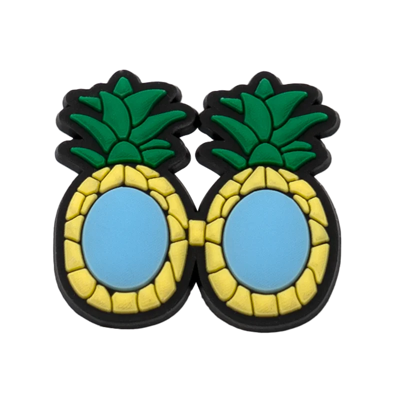 Tropical Flower & Fruit Shoe Charms Set (DIY Clog & Sandal Pins)
