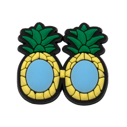 Tropical Flower & Fruit Shoe Charms Set (DIY Clog & Sandal Pins)