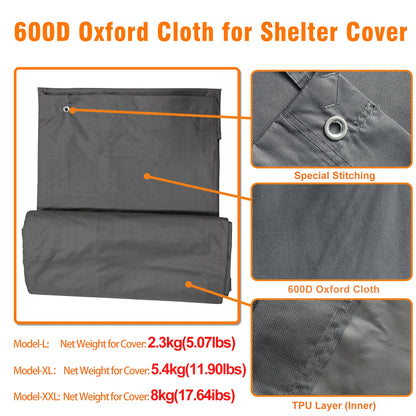 Heavy Duty Outdoor Metal Chicken Coop & Poultry Run