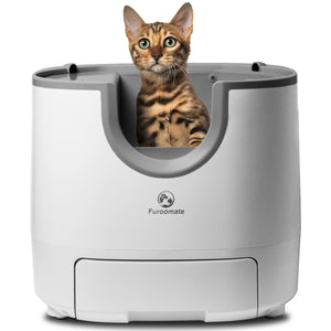 Self-Cleaning Open-Top Design with Advanced Safety Sensors Extra Large Capacity Multi-Cat Litter Box
