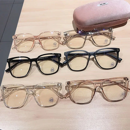 Large Frame Myopia Anti-Blue Light Readers
