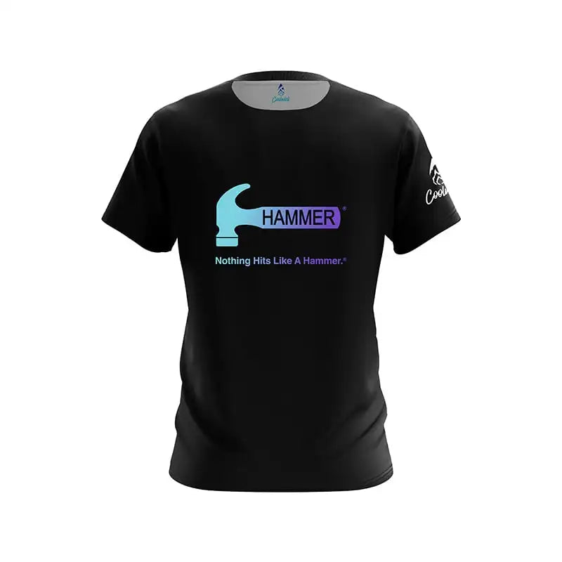 Hammer Graphic Color-Splash Performance Bowling Shirt